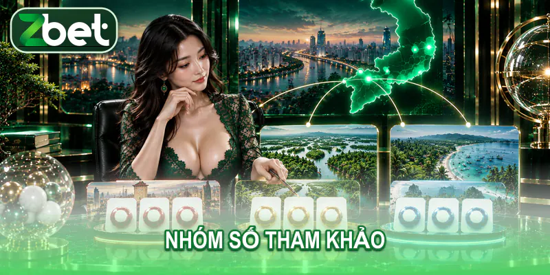 Các cặp số tham khảo XSMN được nhóm theo từng đài