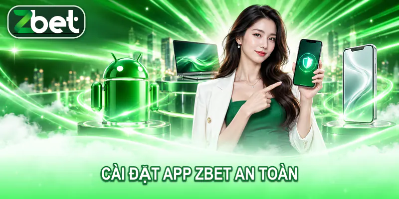 Cài đặt app ZBET an toàn Người dùng cài đặt app ZBET an toàn trên thiết bị Android và iOS