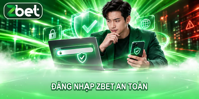 Người dùng kiểm tra đúng tên miền trước khi đăng nhập ZBET