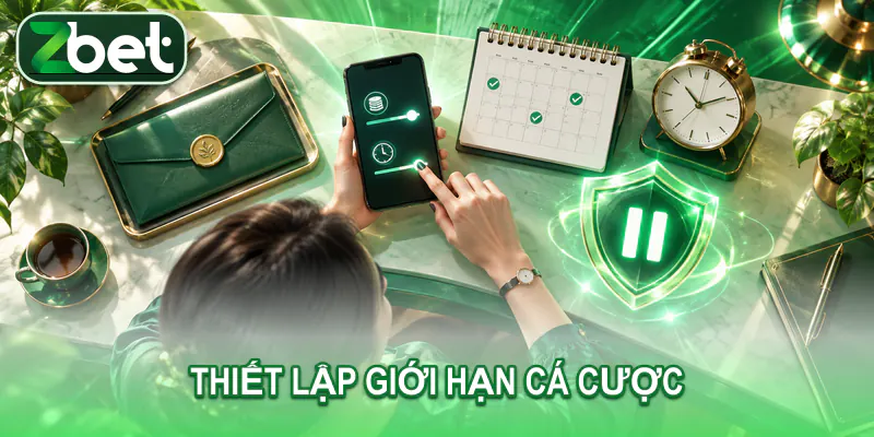 Người trưởng thành lập kế hoạch ngân sách và thời gian trên điện thoại trước khi cá cược